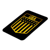 Emblem der Staaten Magnet (Linke Seite)