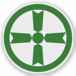 Emblem der Stadt Akita, Akita, Japan Aufkleber