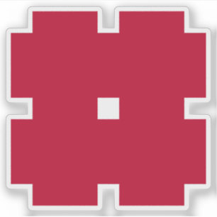 Emblem der Stadt Gifu, Gifu, Japan Aufkleber