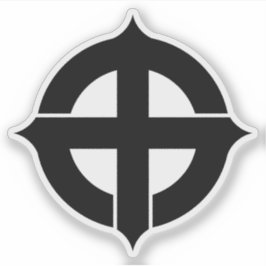 Emblem der Stadt Kagoshima, Kagoshima, Japan Aufkleber