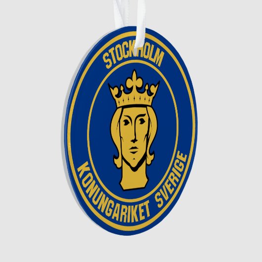Emblem der Stockholmer Runde Ornament (Vorderseite)