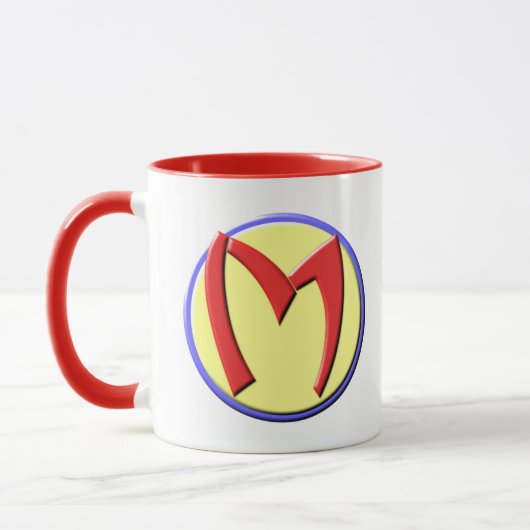 Emblem der Super-Mama Tasse (Links)