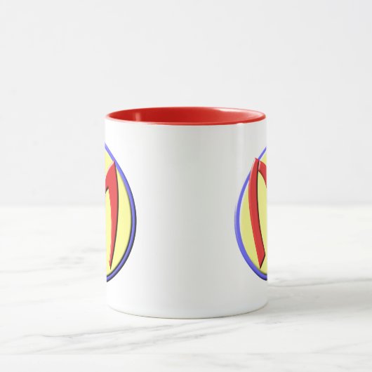 Emblem der Super-Mama Tasse (Zentrum)