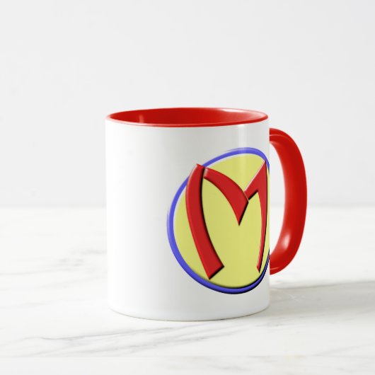 Emblem der Super-Mama Tasse (VorderseiteRechts)