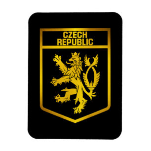 Emblem der Tschechischen Republik Magnet