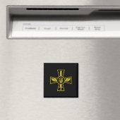 Emblem der ukrainischen Luftwaffe Ukraine Streitkr Magnet (In Situ (Geschirrspüler))