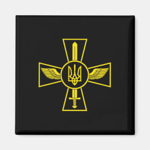 Emblem der ukrainischen Luftwaffe Ukraine Streitkr Magnet