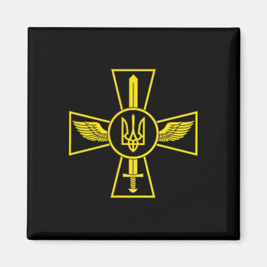 Emblem der ukrainischen Luftwaffe Ukraine Streitkr Magnet (Vorne)