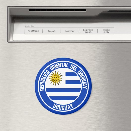 Emblem der Uruguay-Runde Magnet (In Situ (Geschirrspüler))