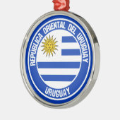 Emblem der Uruguay-Runde Ornament Aus Metall (Links)
