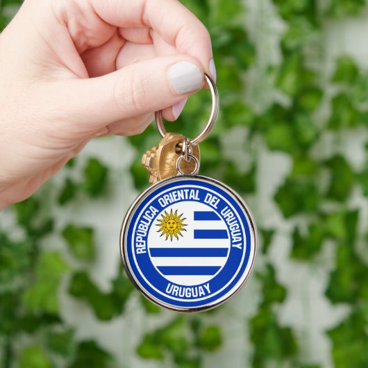 Emblem der Uruguay-Runde Schlüsselanhänger (Hand)