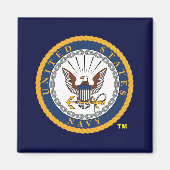 Emblem der US-Marine Magnet (Vorne)