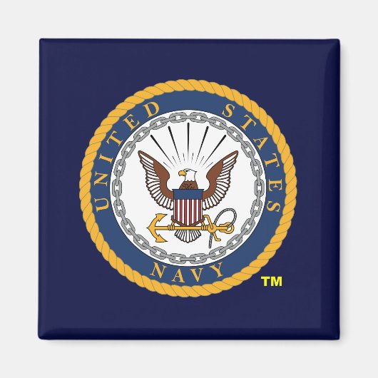 Emblem der US-Marine Magnet (Vorne)