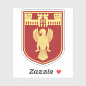 Emblem der Zauberei, Albanien Aufkleber (Blatt)
