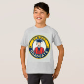Emblem des Abschlusses T-Shirt (Vorne ganz)