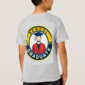 Emblem des Abschlusses T-Shirt (Rückseite)