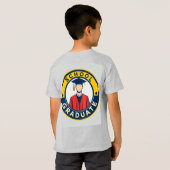 Emblem des Abschlusses T-Shirt (Schwarz voll)
