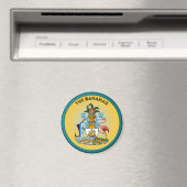 Emblem des bahamaischen Erbes Magnet (In Situ (Geschirrspüler))