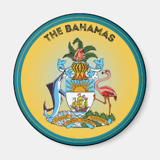 Emblem des bahamaischen Erbes Magnet