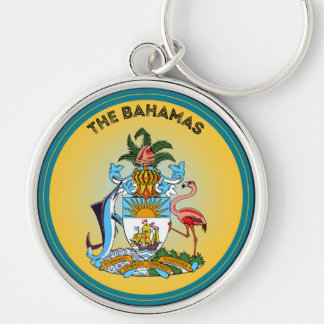 Emblem des bahamaischen Erbes Schlüsselanhänger