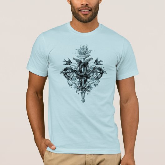 Emblem des Balancen-u. Element-T - Shirt (Vorderseite)