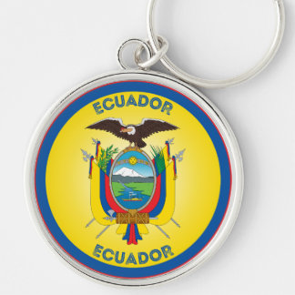 Emblem des ecuadorianischen Erbes Schlüsselanhänger