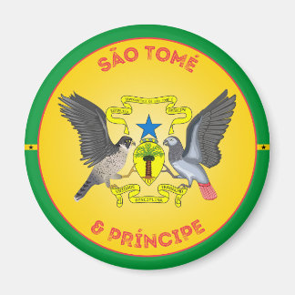 Emblem des Erbes von São Tomé und Principe Magnet