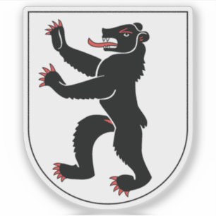 Emblem des Kantons Appenzell Innerrhoden, Schweiz Aufkleber