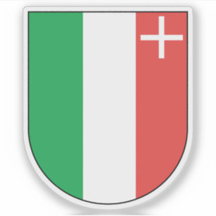 Emblem des Kantons Neuchâtel (Neuchatel), Schweiz Aufkleber