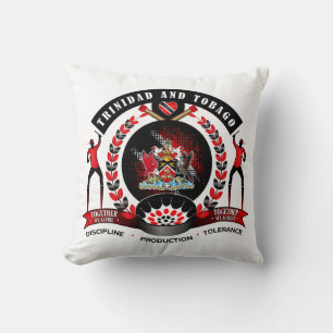Emblem des Nationalstolzes von Trinidad und Tobago Kissen