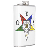 Emblem des Ordens des Eastern Star Flachmann (Rechts)