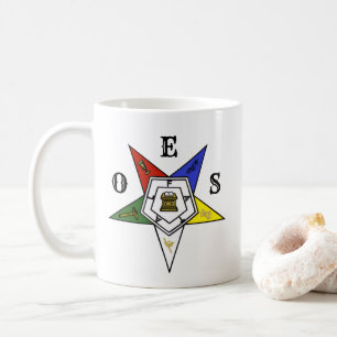 Emblem des Ordens des Eastern Star Kaffeetasse