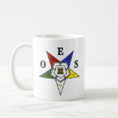 Emblem des Ordens des Eastern Star Kaffeetasse (Links)