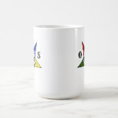 Emblem des Ordens des Eastern Star Kaffeetasse (Mittel)