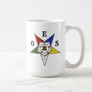 Emblem des Ordens des Eastern Star Kaffeetasse