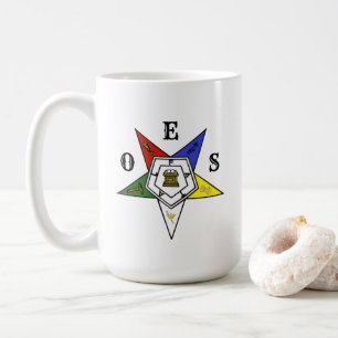 Emblem des Ordens des Eastern Star Kaffeetasse