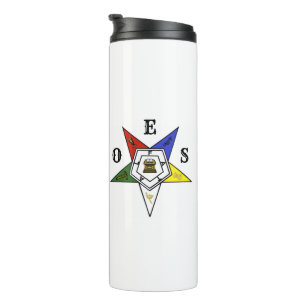 Emblem des Ordens des Eastern Star Thermosbecher