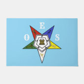 Emblem des Order of the Eastern Star Fußmatte (Vorderseite)