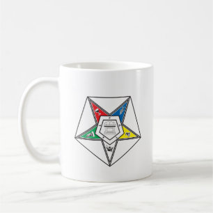Emblem des Order of the Eastern Star Kaffeetasse