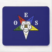 Emblem des Order of the Eastern Star Mousepad (Vorne)