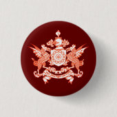 Emblem des Sikkim-Staat - INDIEN Button (Vorderseite)