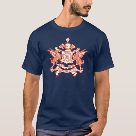 Emblem des Sikkim-Staat - INDIEN T-Shirt (Vorderseite)