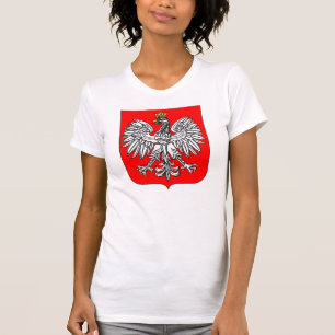 Emblem des T - Shirt Polen-Frauen