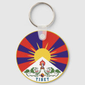 Emblem des Tibet-Schlüsselanhängers Schlüsselanhänger (Vorderseite)