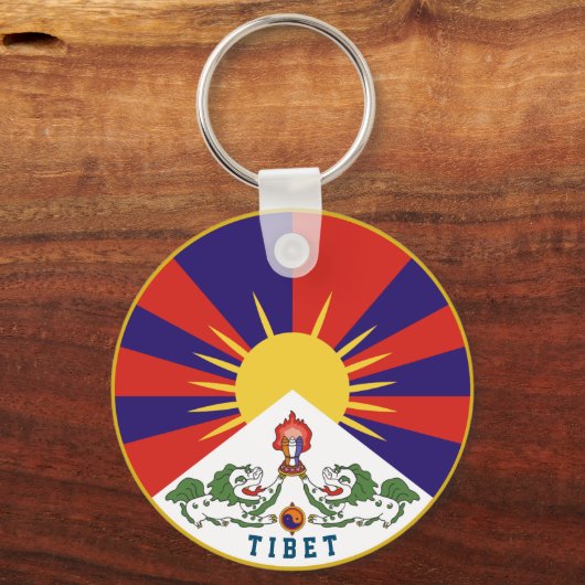 Emblem des Tibet-Schlüsselanhängers Schlüsselanhänger (Vorderseite)