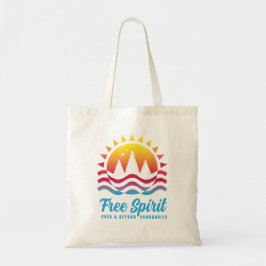 Emblem 'Free Spirit Explorer' Moderner Lebensstil Tragetasche