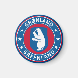 Emblem Grönlands Magnet