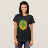 Emblem Kasachstans T-Shirt (Vorne ganz)