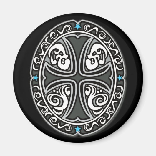 Emblem Kreuz Magnet (Vorne)