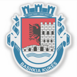 Emblem Kukës, Albanien Aufkleber